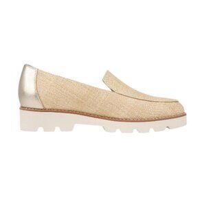 Vionic Women’s Kensley Raffia Slip-On Loafers | Comfortable Stylish Casual Shoes